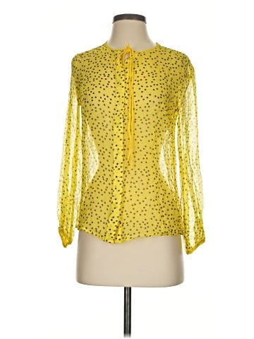 Bellatrix Long Sleeve Silk Top (view 1)