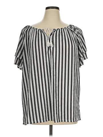 Croft & Barrow Short Sleeve Blouse (view 1)