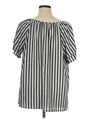 Croft & Barrow Short Sleeve Blouse (view 2)