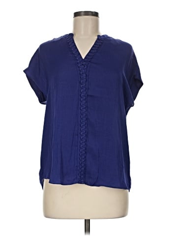 Jones & Co Short Sleeve Blouse (view 1)