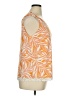 Fred David Orange Sleeveless Blouse Size XL - photo 4