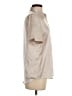 Babaton Metallic Tan Short Sleeve Blouse Size XS - photo 4