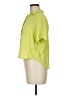 Rose + Olive 100% Rayon Green Short Sleeve Blouse Size M - photo 5