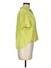 Rose + Olive 100% Rayon Green Short Sleeve Blouse Size M - photo 4