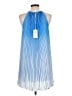 Ramy Brook 100% Polyester Blue Cocktail Dress Size L - photo 2