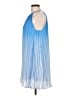 Ramy Brook 100% Polyester Blue Cocktail Dress Size L - photo 5