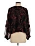 Topshop 100% Polyester Black 3/4 Sleeve Blouse Size 4 - photo 1