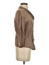 Flax 100% Linen Brown 3/4 Sleeve Button-Down Shirt Size 4 (P) - photo 4