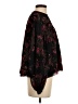 Topshop 100% Polyester Black 3/4 Sleeve Blouse Size 4 - photo 4
