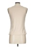 Versona Ivory Sleeveless T-Shirt Size L - photo 2