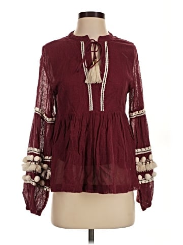 Vineet Bahl Long Sleeve Blouse (view 1)