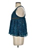 Ecote 100% Polyester Blue Sleeveless Blouse Size XS - photo 5
