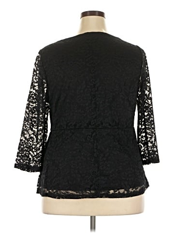 Lane Bryant 3/4 Sleeve Top (view 2)