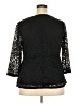 Lane Bryant Black 3/4 Sleeve Top Size 18 - photo 2
