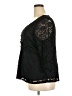 Lane Bryant Black 3/4 Sleeve Top Size 18 - photo 5