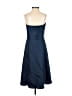 Ann Taylor Solid Blue Green Cocktail Dress Size 4 - photo 2
