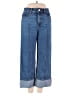 Ann Taylor Chevron-herringbone Blue Jeans Size 0 - photo 1