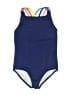 Mini Boden Color Block Blue One Piece Swimsuit Size 4 - 5 - photo 1