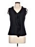 Tommy Hilfiger Black Sleeveless Blouse Size L - photo 1