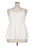 Torrid 100% Cotton Ivory Tank Top Size 2X Plus (2) - photo 2