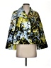 Ellen Tracy Print Blue Raincoat Size 2 - photo 1