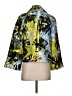 Ellen Tracy Print Blue Raincoat Size 2 - photo 2