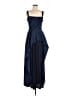 Black Halo Blue Cocktail Dress Size 8 - photo 1