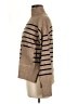 Charlie Stripes Brown Turtleneck Sweater Size M - photo 5