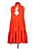 Elliatt Orange Casual Dress Size L - photo 2