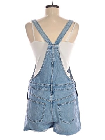 Madewell Adirondack Short Overalls in Phillips Wash (view 2)