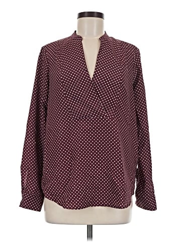MICHAEL Michael Kors Long Sleeve Blouse (view 1)