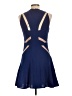 BCBGMAXAZRIA 100% Polyester Blue Cocktail Dress Size 10 - photo 2