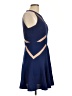 BCBGMAXAZRIA 100% Polyester Blue Cocktail Dress Size 10 - photo 4