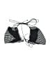 ASOS Design 100% Polyester Checkered-gingham Black Swimsuit Top Size 14 - photo 2