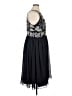 Monsoon 100% Polyester Black Cocktail Dress Size 16 - photo 4