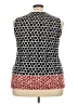Jones Studio Red Sleeveless Blouse Size 2X - photo 2