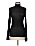 American Threads Black Long Sleeve Turtleneck Size M - photo 1
