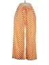 Unbranded Checkered-gingham Orange Casual Pants Size XL - photo 1