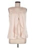 212 Collection 100% Polyester Ivory Sleeveless Blouse Size M - photo 1