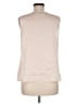 212 Collection 100% Polyester Ivory Sleeveless Blouse Size M - photo 2