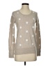 Gap 100% Cotton Polka Dots Tan Pullover Sweater Size S - photo 1