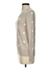 Gap 100% Cotton Polka Dots Tan Pullover Sweater Size S - photo 5