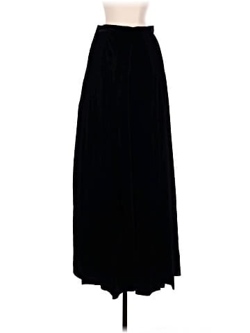 Yves Saint Laurent Rive Gauche Vintage Velvet Skirt (view 2)
