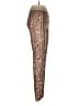 BCBGMAXAZRIA Animal Print Gold Casual Pants Size M - photo 4