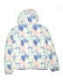 Eddie Bauer 100% Polyester Tie-dye Blue Snow Jacket Size 14 - 16 - photo 2