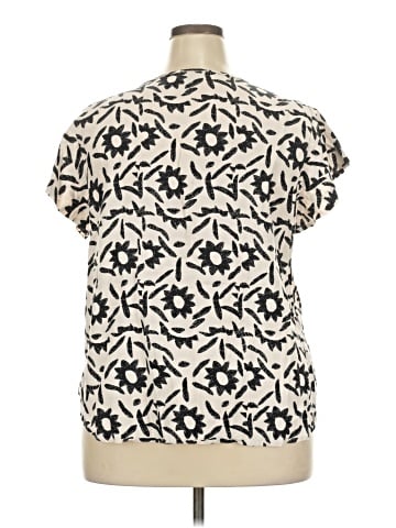 Jones & Co Short Sleeve Blouse (view 2)