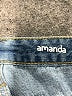Amanda Blue Denim Shorts Size L - photo 3