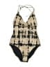 Ulla Johnson Tweed Gold One Piece Swimsuit Size S - photo 1