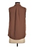 Babaton 100% Polyester Brown Sleeveless Blouse Size S - photo 2
