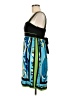 City Triangles Graphic Blue Cocktail Dress Size M - photo 5